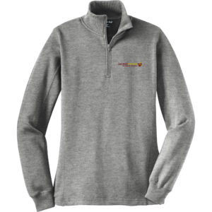 Alternative view of Ladies 1/4-Zip Sweatshirt