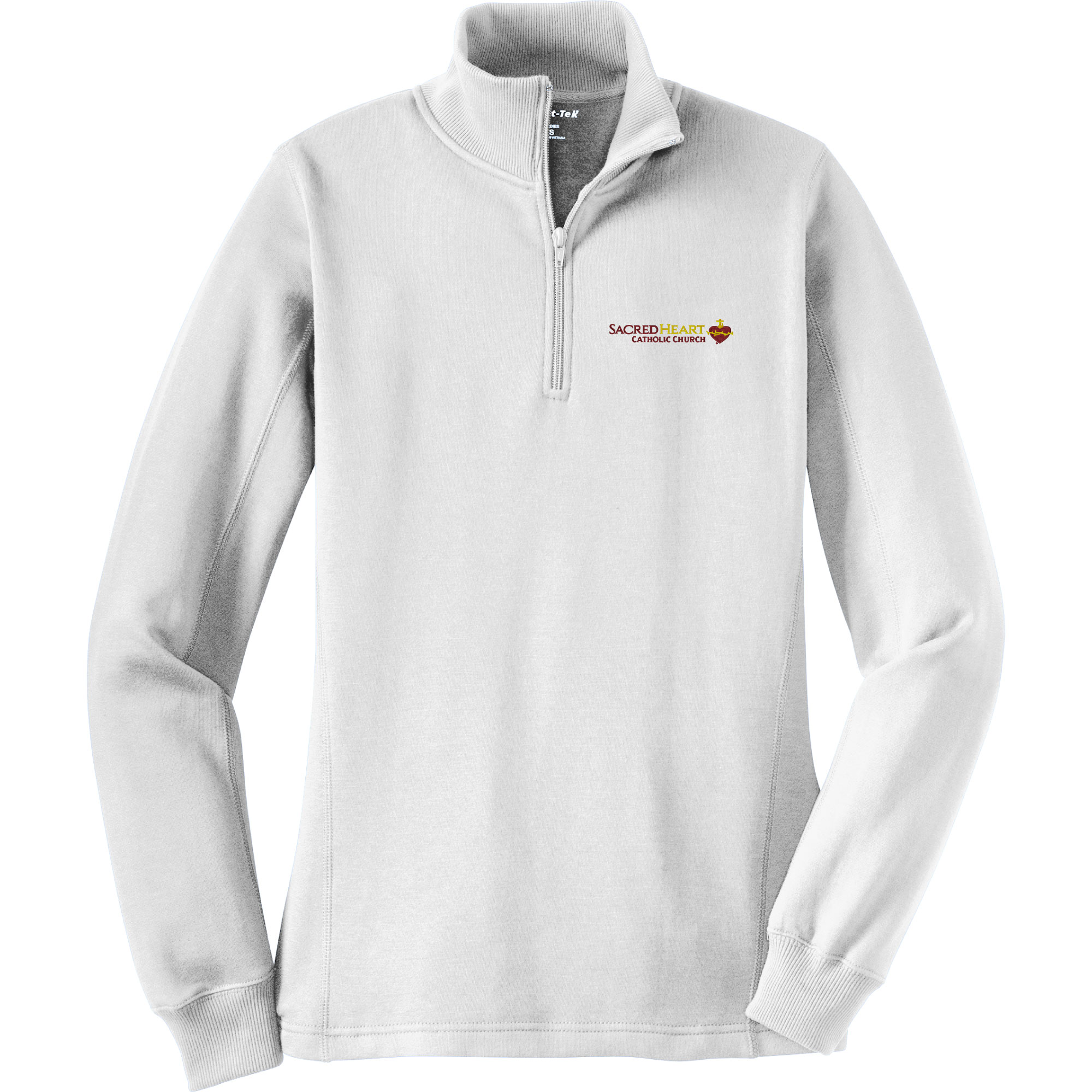 Ladies 1/4-Zip Sweatshirt