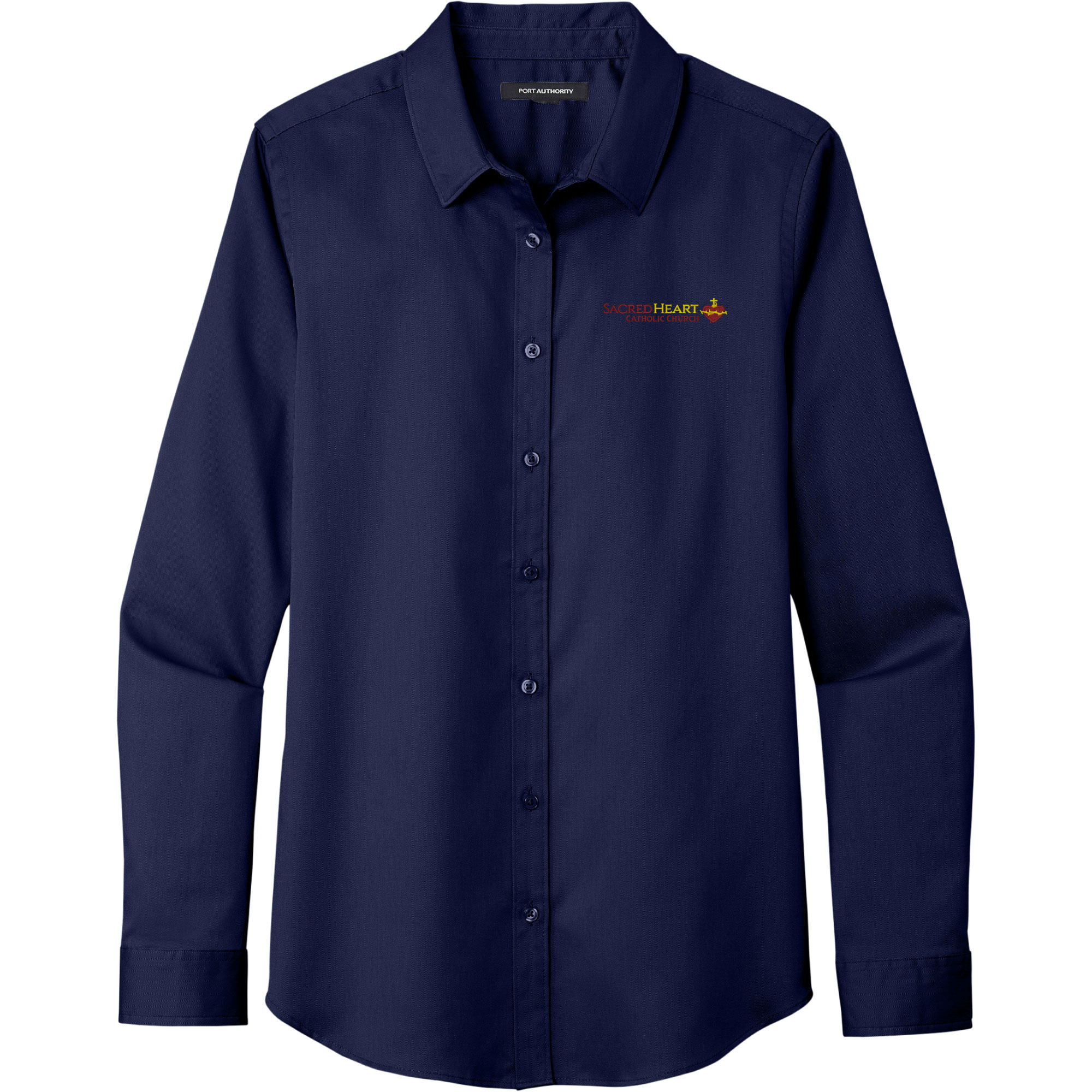 Ladies Long Sleeve SuperPro React Twill Shirt - Image 2