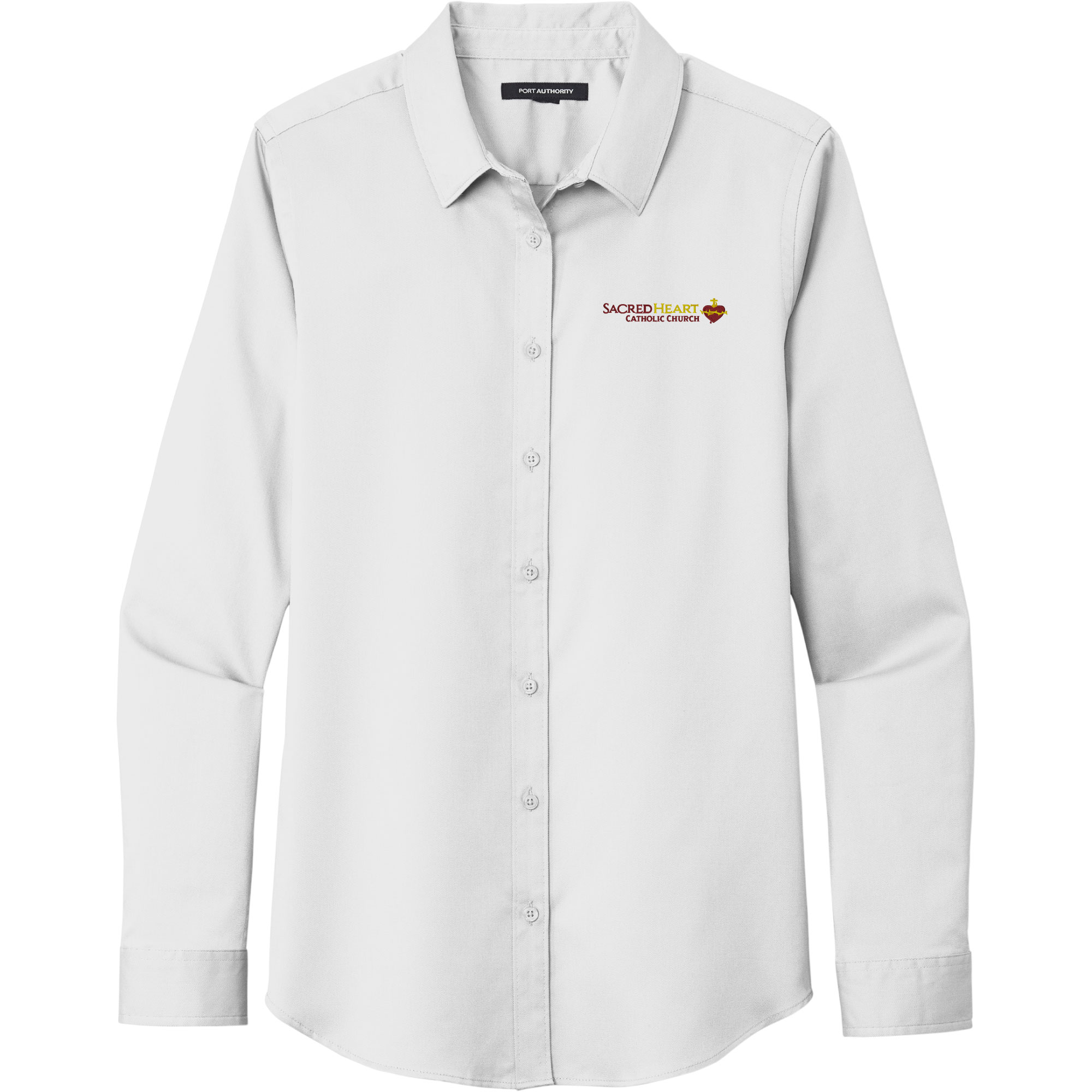 Ladies Long Sleeve SuperPro React Twill Shirt