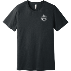 Alternative view of BELLA+CANVAS 125th Anniversary Church Tee - Dark Heather Grey