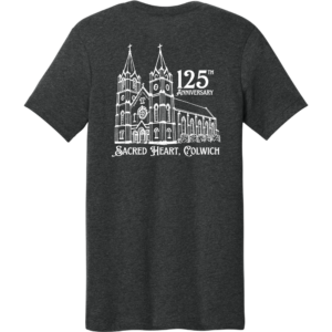 BELLA+CANVAS 125th Anniversary Church Tee - Dark Heather Grey