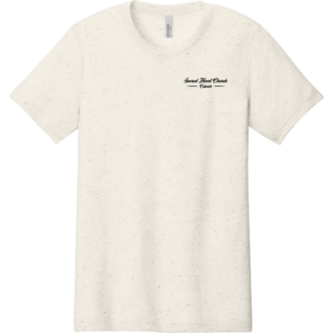 Alternative view of BELLA+CANVAS 125th Anniversary Sacred Heart Tee - Heather Natural