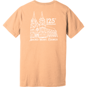 BELLA+CANVAS 125th Anniversary Church Tee - Heather Peach